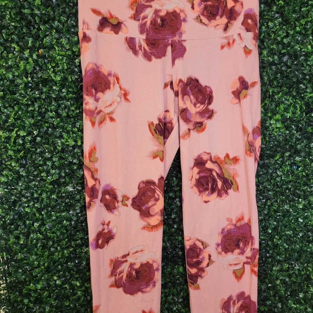 Juniors No Boundaries Floral Pink Leggings
